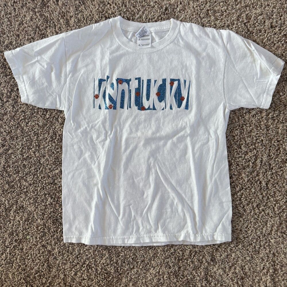 kentucky girl size medium tee t-shirt shirt youth